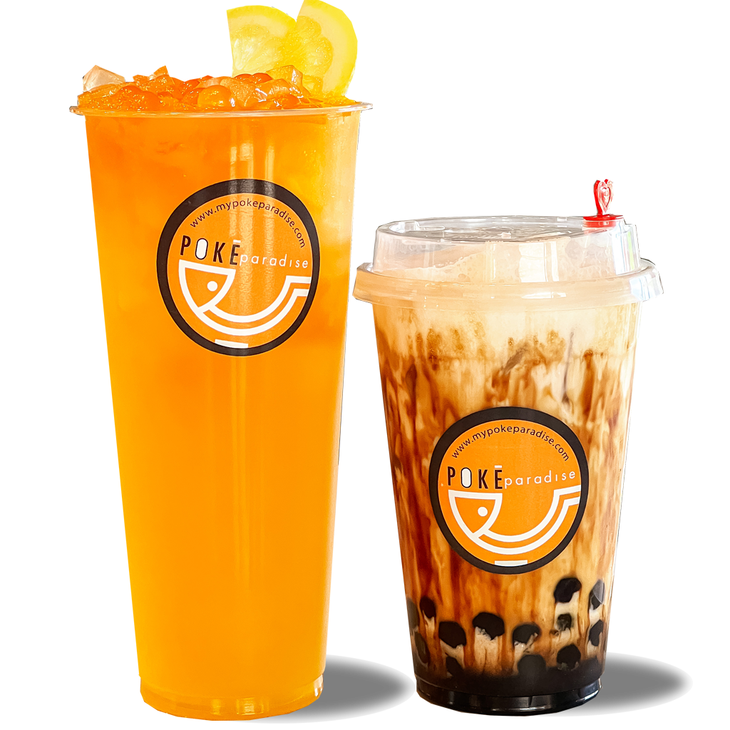 Boba Teas Poke Paradise Sushi Bowls & Boba Teas
