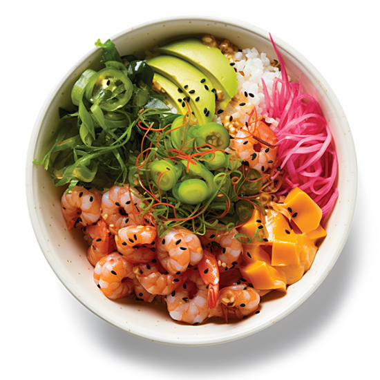 Poke Bowls Poke Paradise Sushi Bowls & Boba Teas